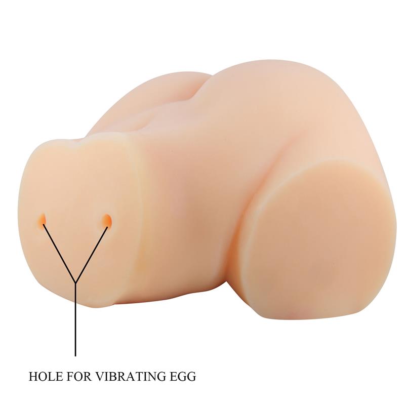 Emilia Vibrating Realistic Masturbator Vagina and Anus