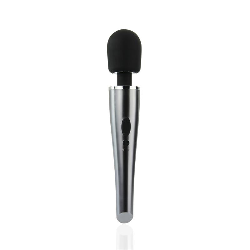 Wand Massager Relyme USB Silicone Black