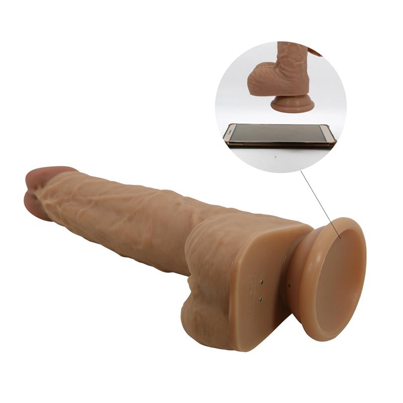 Jonathan Dildo with Vibration and Thrusting with Remote Control