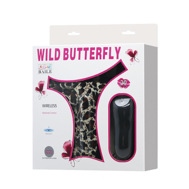 Wild Butterfly Panty Vibrator with Remote Control