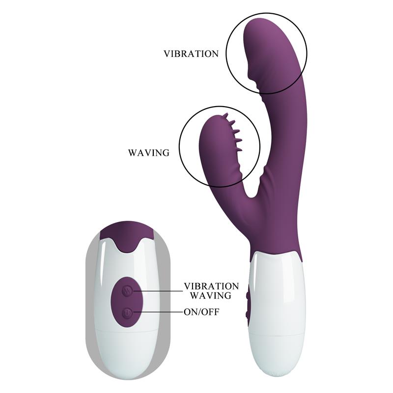 Vibrator Andre 30 functions Purple