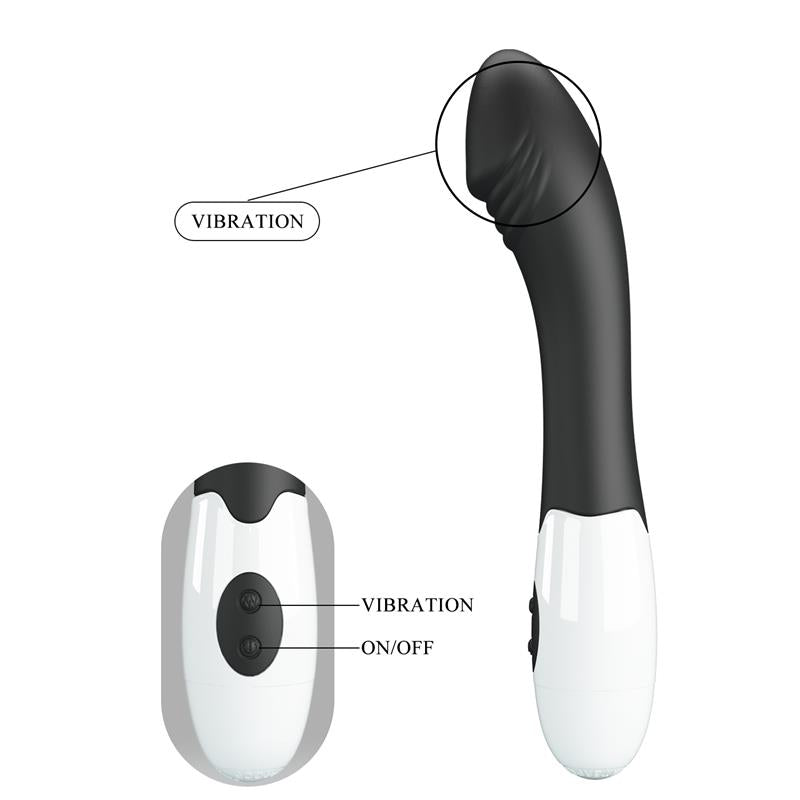 Vibrator Elemental 30 functions Black