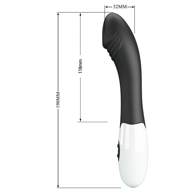 Vibrator Elemental 30 functions Black