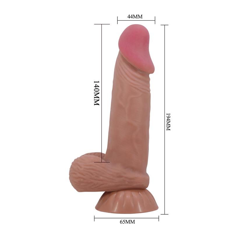 Sliding Skin Dildo Bendable 81