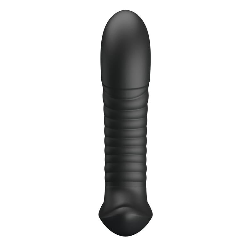 Anal Masager with Rolling Beads Black