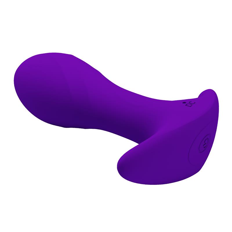 Anal Masager with Vibration Purple