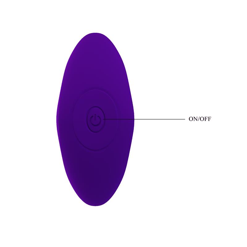 Anal Masager with Vibration Purple