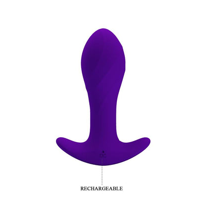 Anal Masager with Vibration Purple