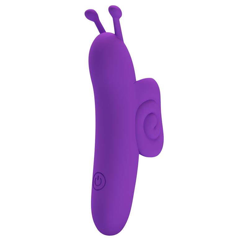 Finger Vibrator Snail Purple