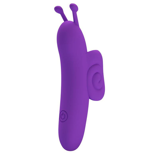 Finger Vibrator Snail Purple