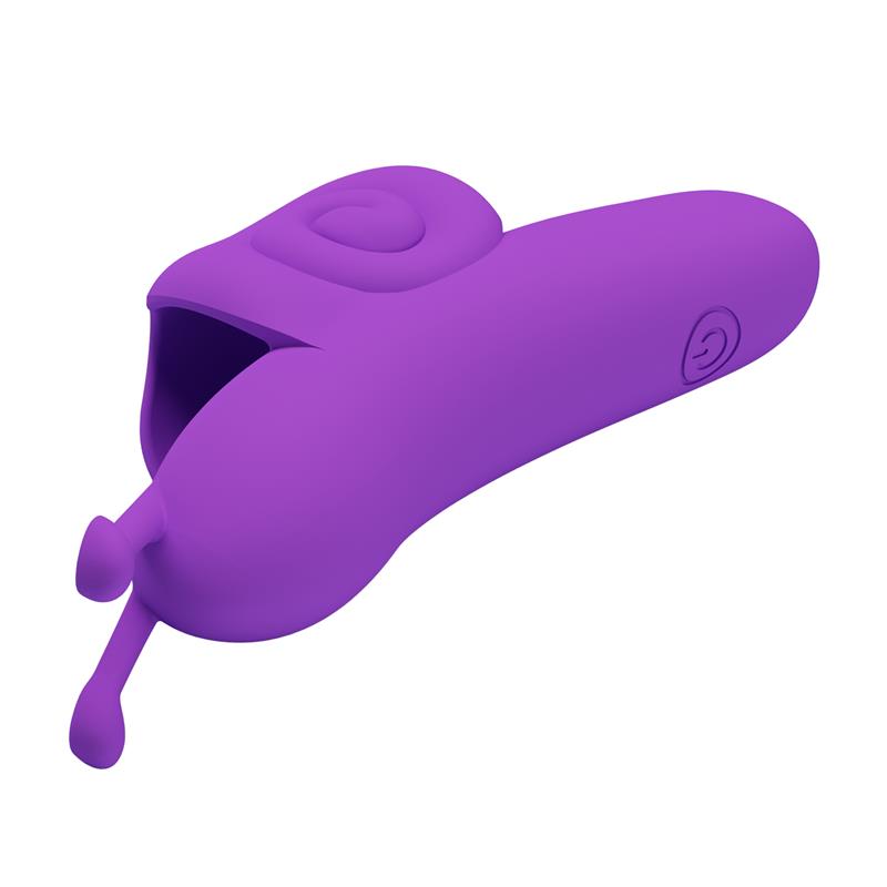 Finger Vibrator Snail Purple