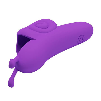 Finger Vibrator Snail Purple