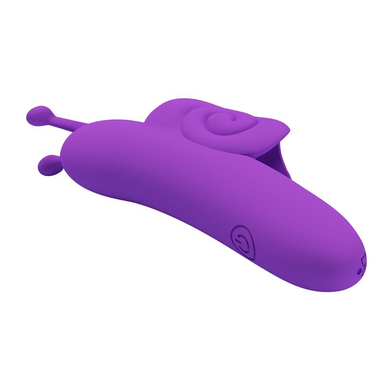 Finger Vibrator Snail Purple