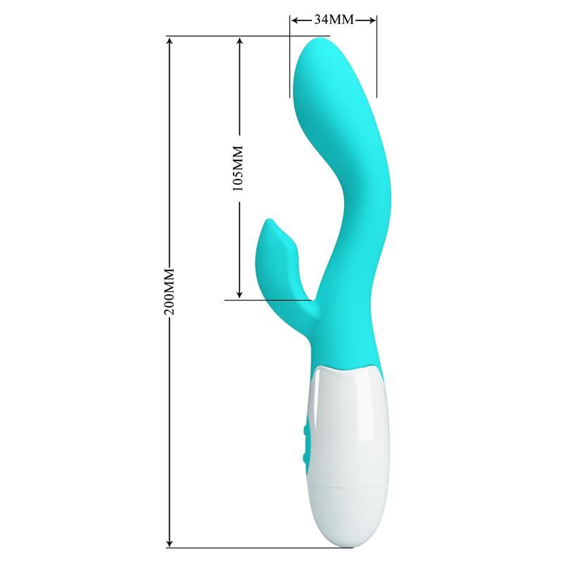 Vibrator Brighty 30 functions Blue