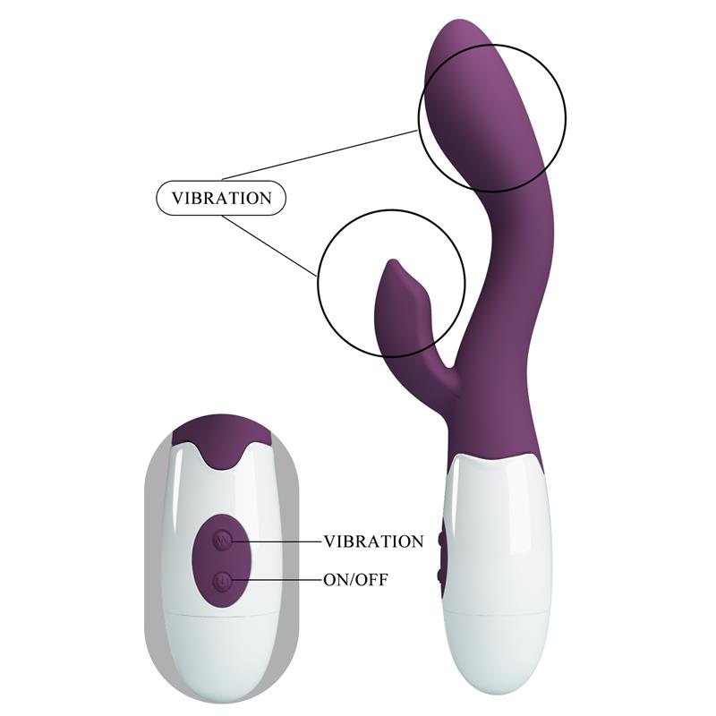 Vibrator Brighty 30 functions Purple