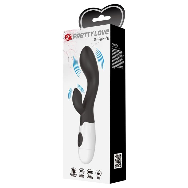 Vibrator Brighty 30 functions Black