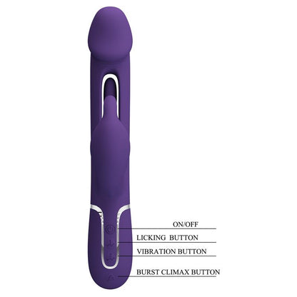 Vibrator with Licking Kampas