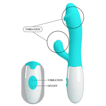 Vibrator Snappy 30 functions Blue