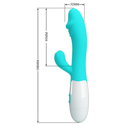 Vibrator Snappy 30 functions Blue