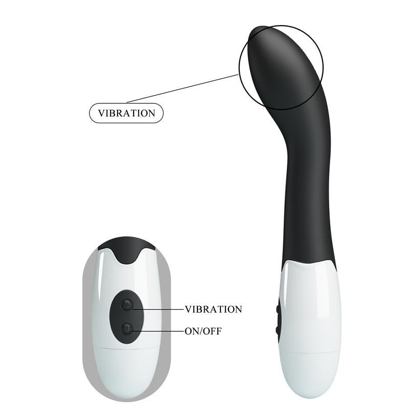 Vibrator Bishop 30 functions Black