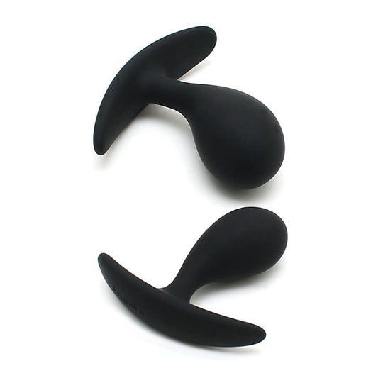 Set of 2 Anatomic Butt Plug Copenhagen Black