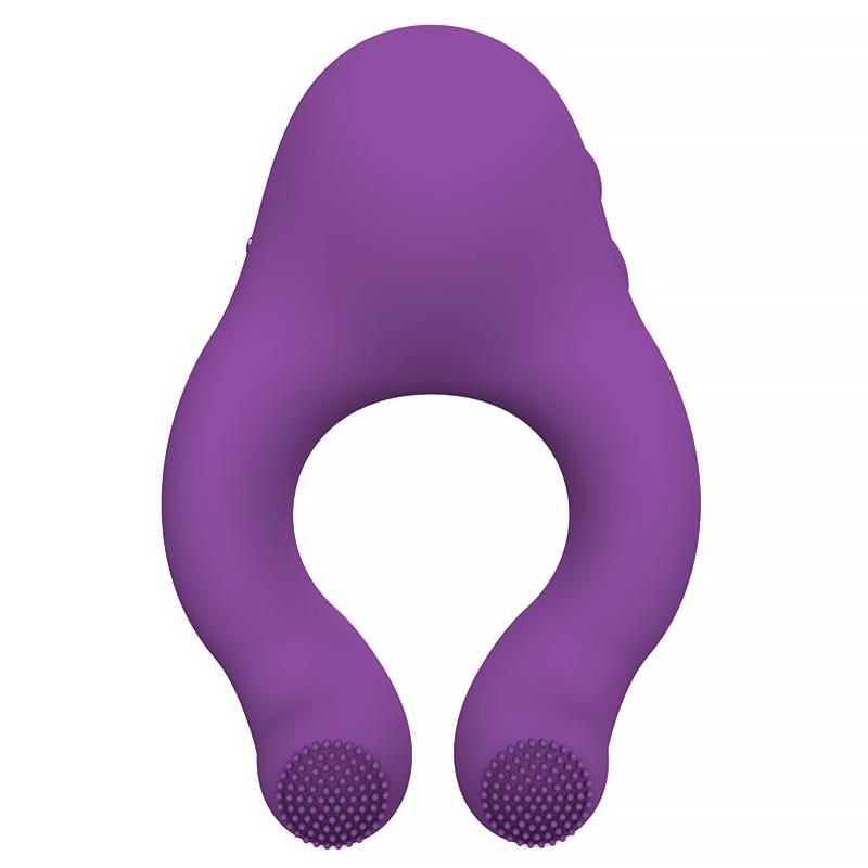 Fenda Vibrating Ring with Licking Tongue and Remote Control 3 Motors Magnetic USB