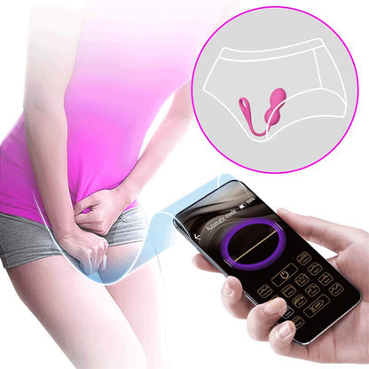 Elvira Vibrating Kegel Balls with APP