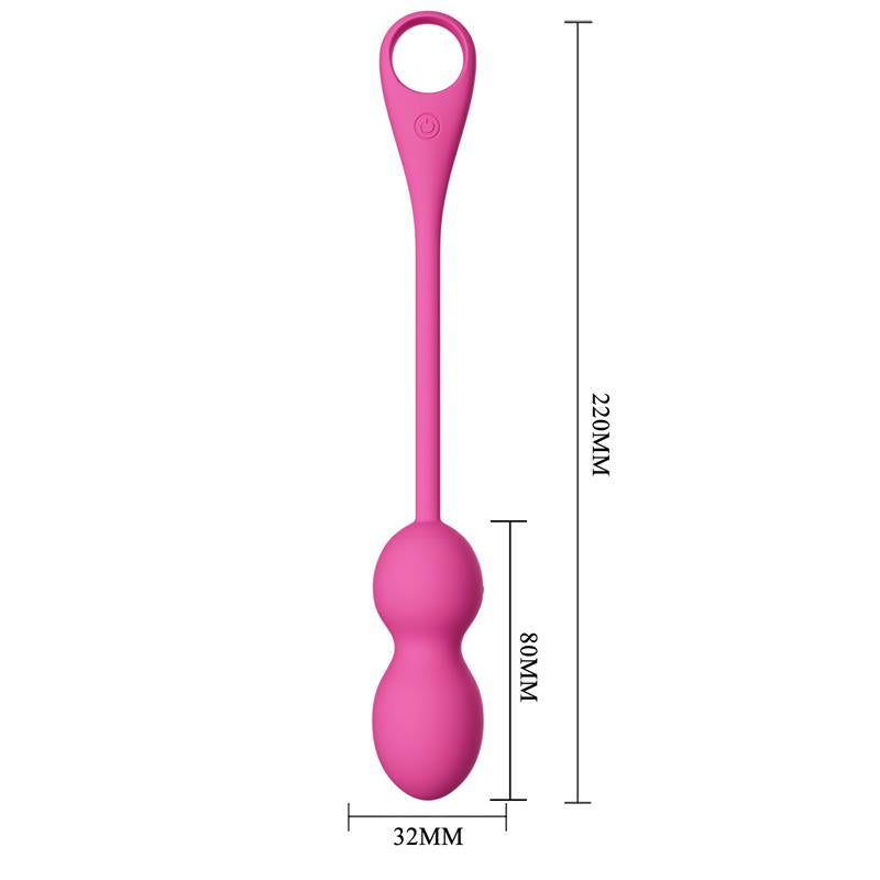 Elvira Vibrating Kegel Balls with APP