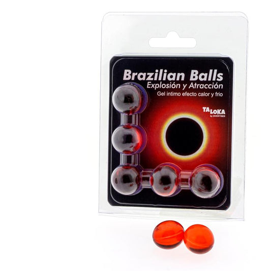 Set 5 Brazilian Balls Cold heat effect