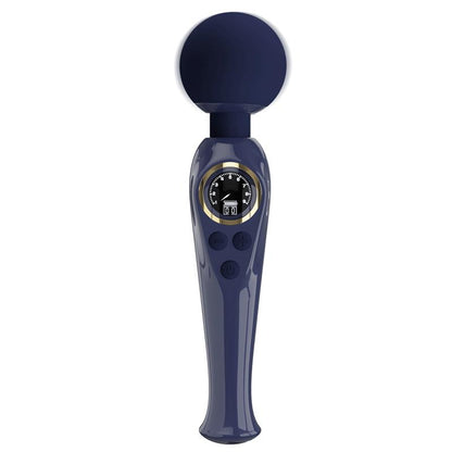 Skyler Massager Wand with Digital Screen Blue