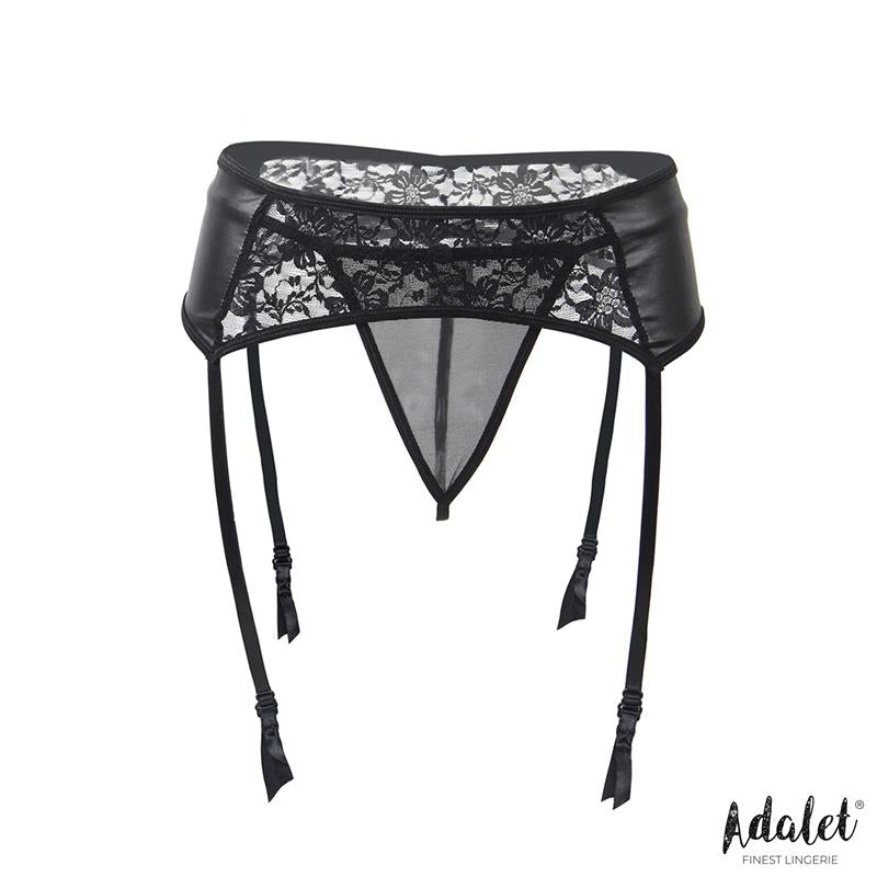 Stella Lace Garter and Thong Set