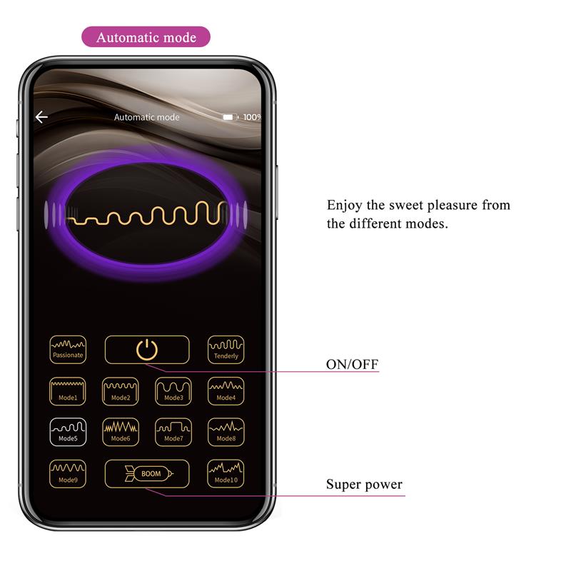 Elvira Vibrating Kegel Balls with APP