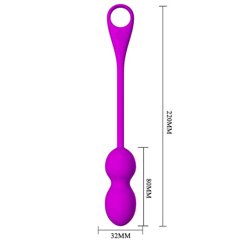 Elvira Vibrating Kegel Balls with APP