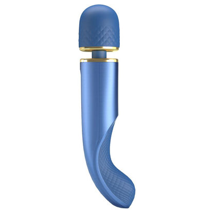 Vibrating Wand USB Silicone Blue