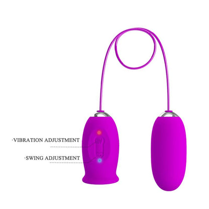 Daisy Vibrating Egg and Licking Stimulator