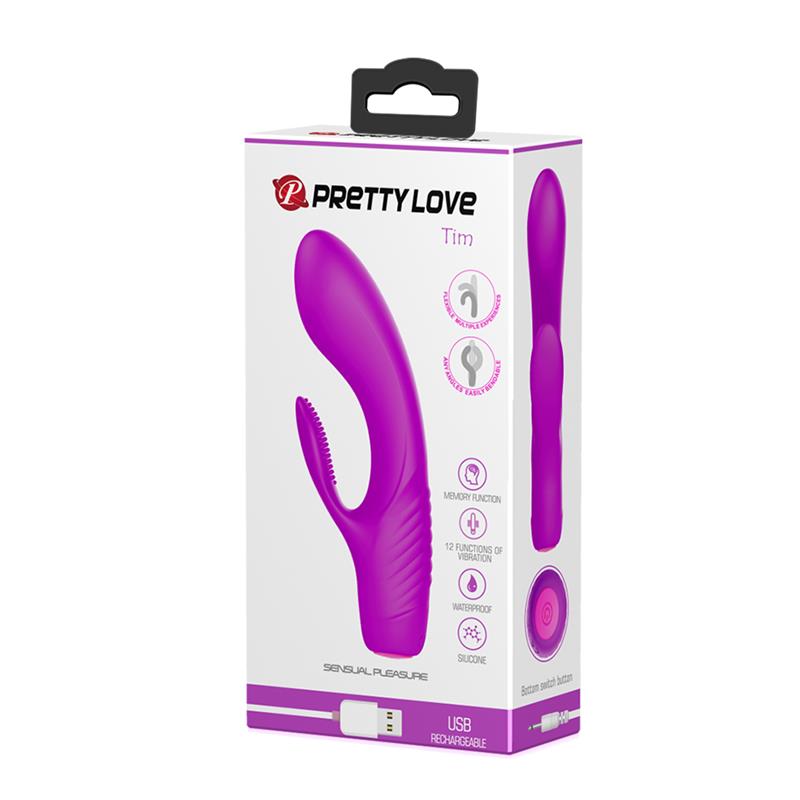 Tim Vibrating G Spot Rabbit Flexible