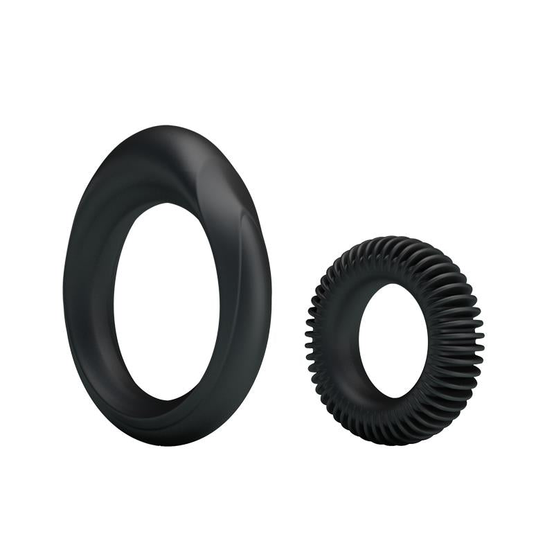 Manhood Set of 2 Cock Ring