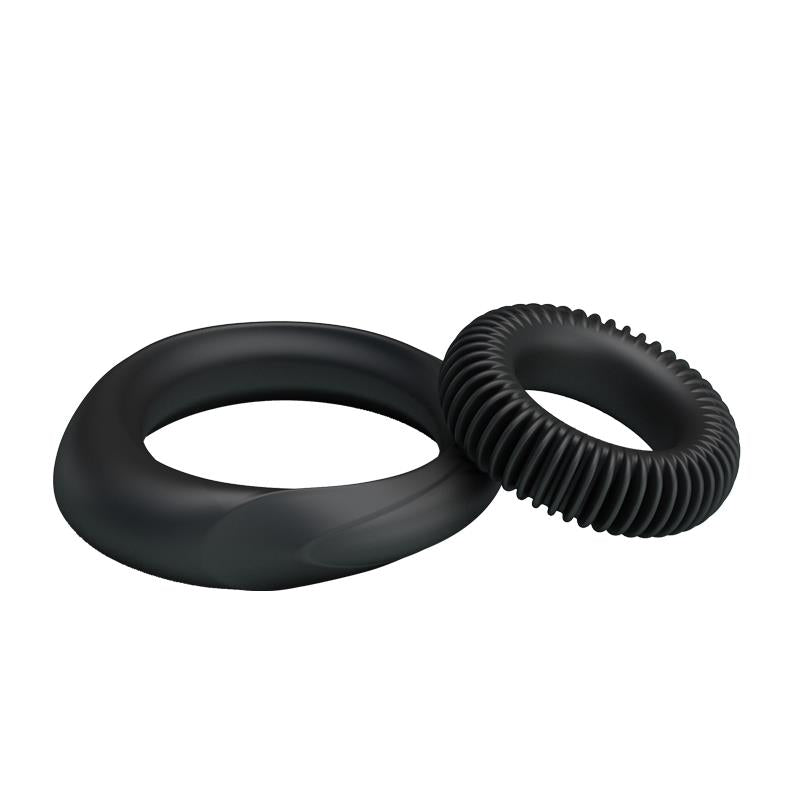 Manhood Set of 2 Cock Ring