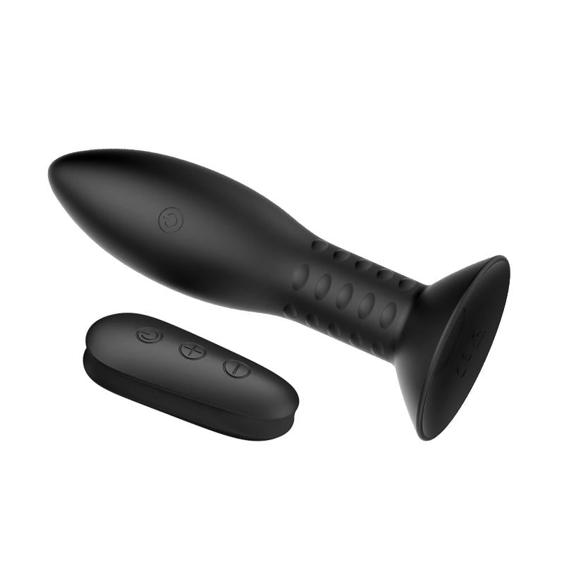 Mr Play butt Plug with Vibration and Rotation Remote Control