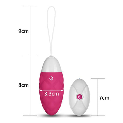 Vibrating Egg IJoy Remote Control USB Pink