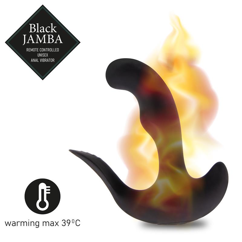 Jamba Anal Vibrator and G Spot Stimulator Black