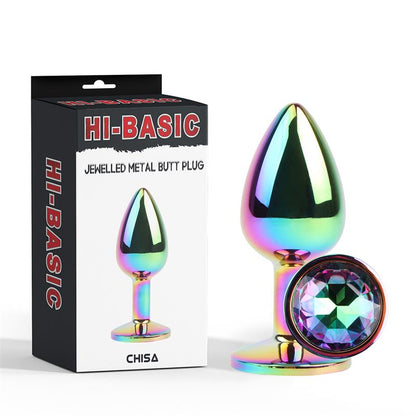 Jewelled Metal Butt Plug 27