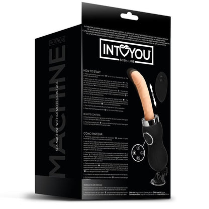 Sex Machine Vibration Thrusting and Heat Remote Control USB