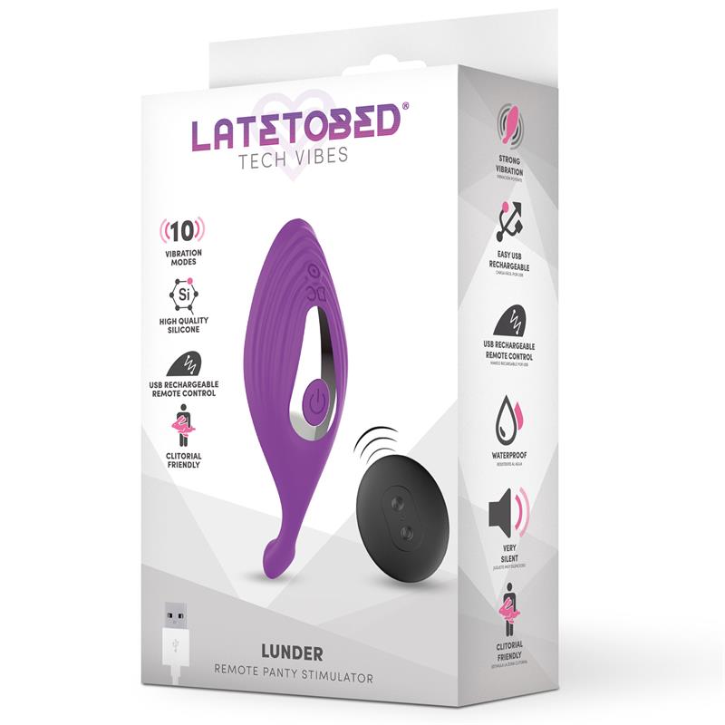 Lunder Panty Stimulator with Remote Control USB