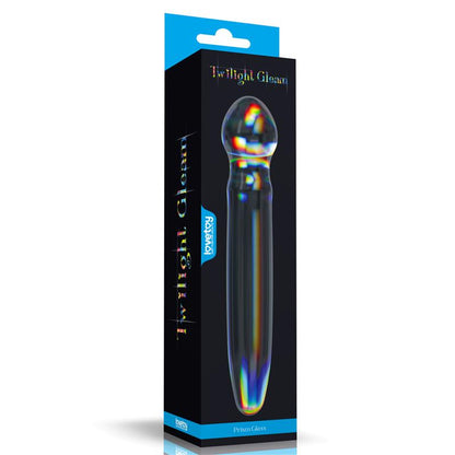 Glow in the Dark Glass Dildo Twilight Gleam Prism Glass