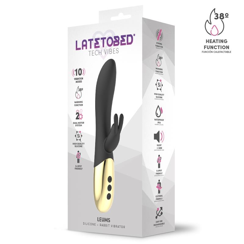 Leums Rabbit Vibe with Warming Functio G Spot Magnetic USB