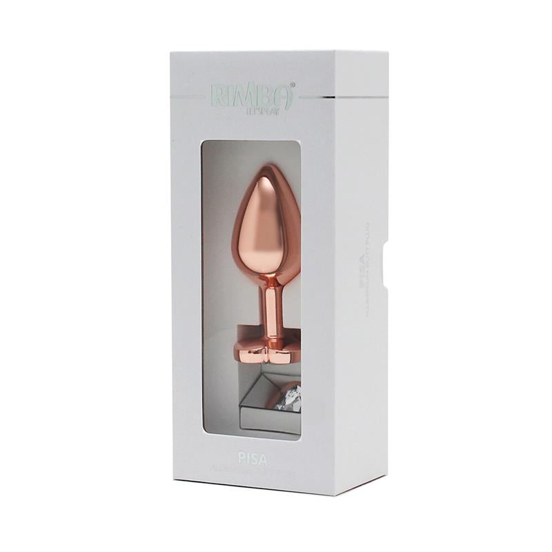 Pisa Heart Shaped Butt Plug Rose Gold