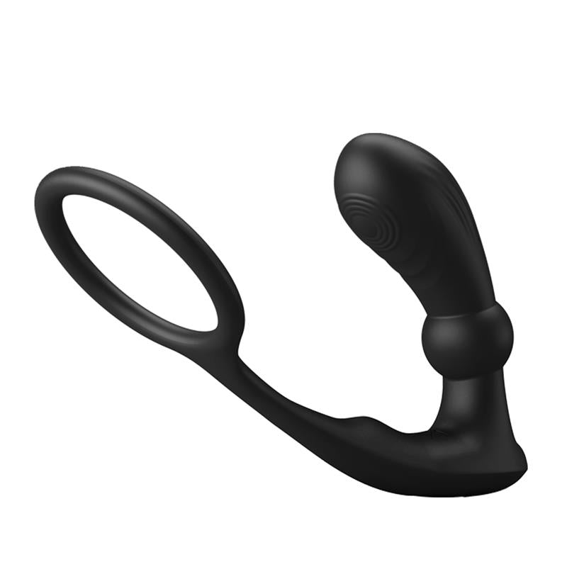 Warren Remote Controlled Vibrating and Pulsating Anal Plug and Penis Ring