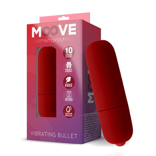 Vibrating Bullet 10 Functions Red