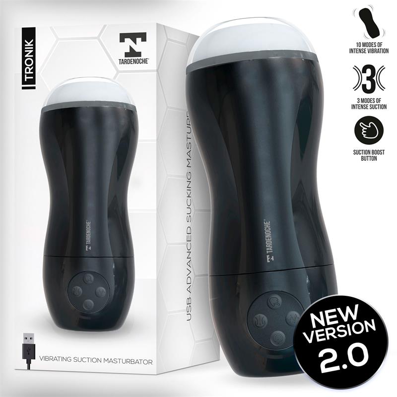 Tronik 20 Sucking and Vibrating Masturbator USB